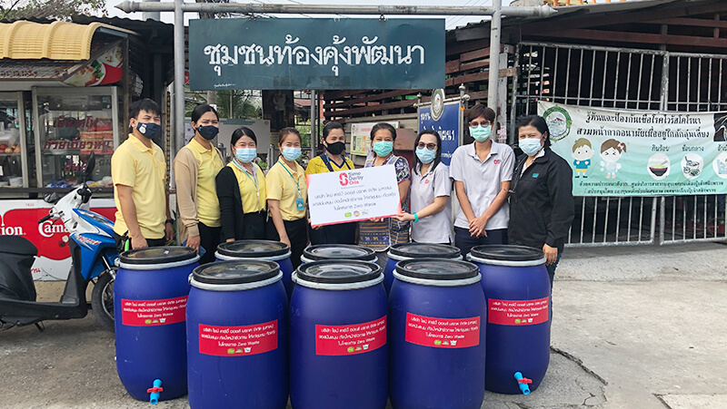 Morakot supports Thongkhong community in the 